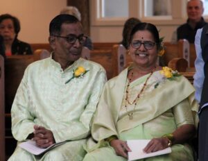 Sister Ashwini's parents from India